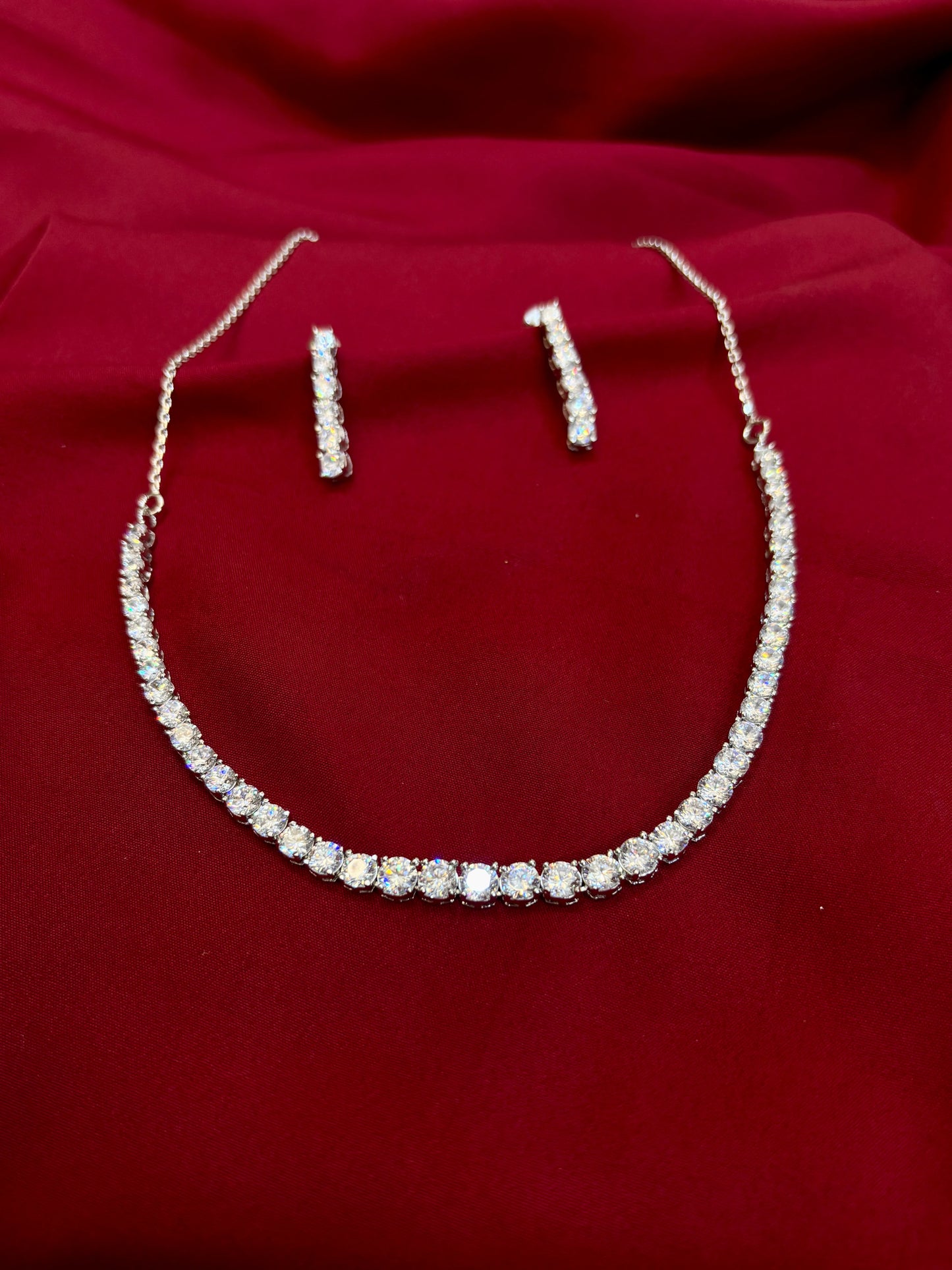 Crystal Choker Necklace - Eraya Jewellery