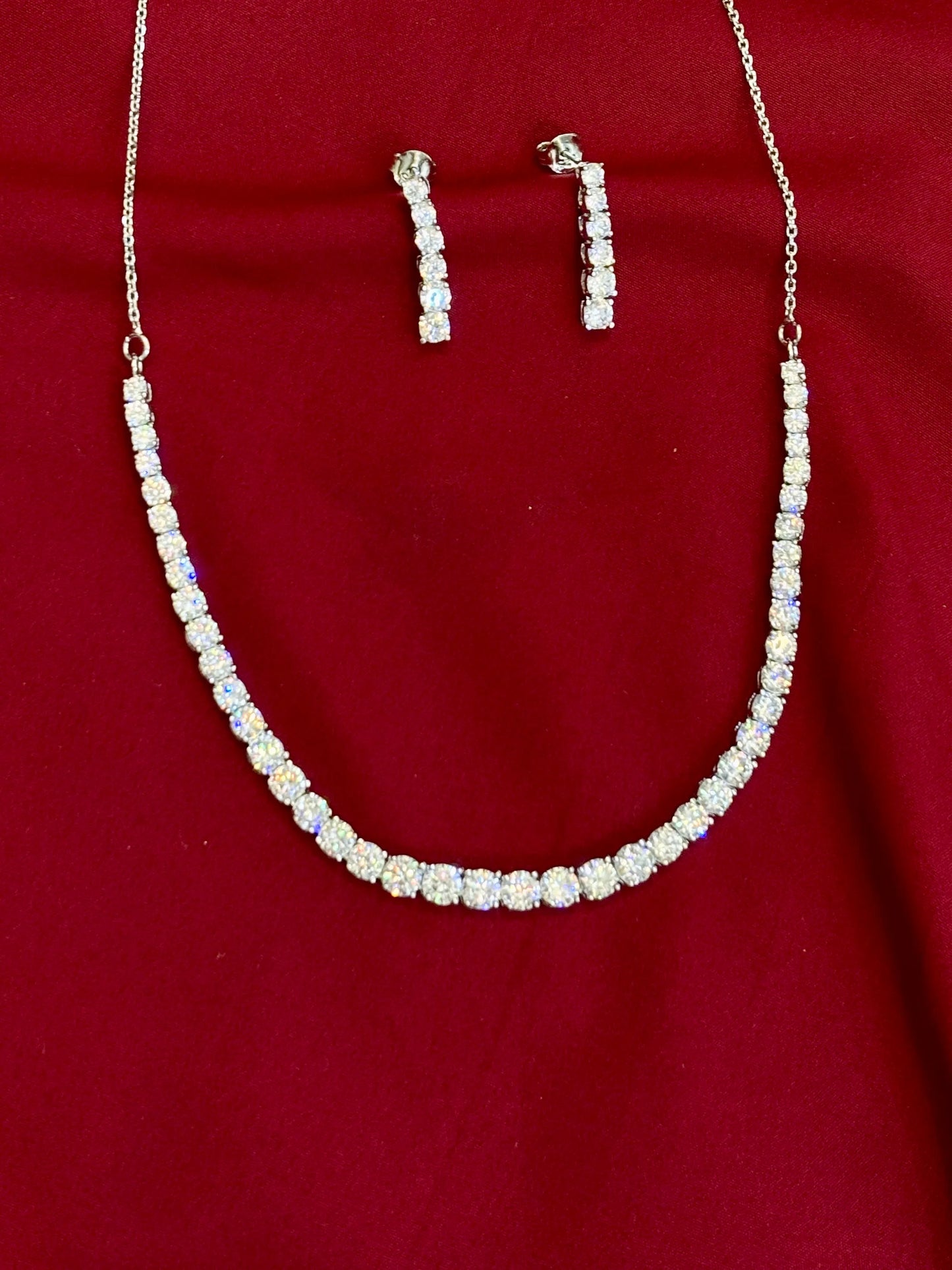 Crystal Choker Necklace - Eraya Jewellery