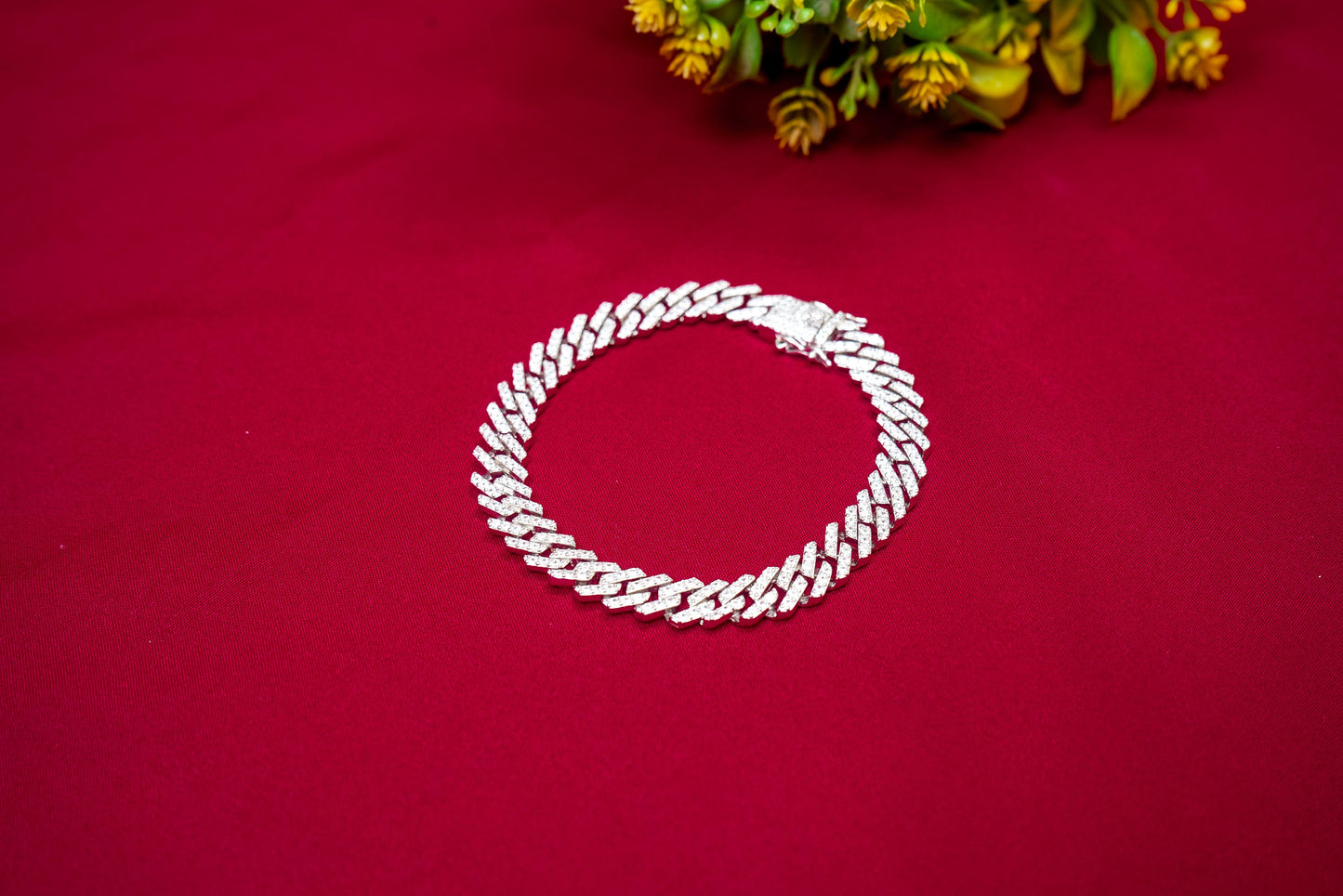 Iced Out Cuban Link Bracelet