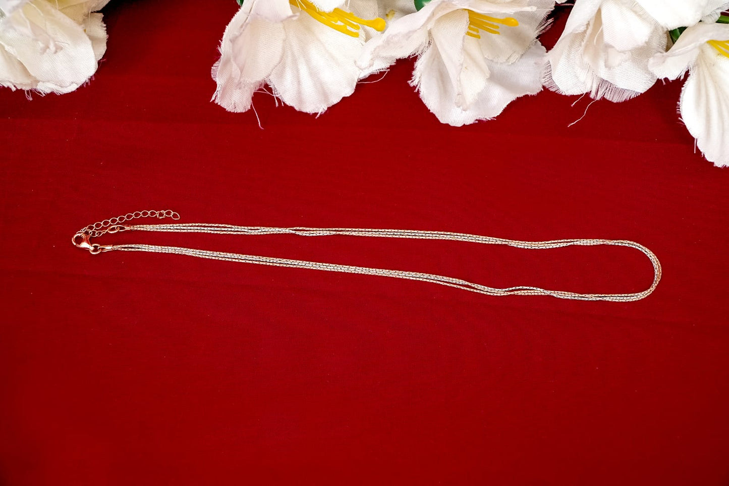 Multi-Strand Two-Tone Chian-925 Sterling Silver-ERAYA Jewellery