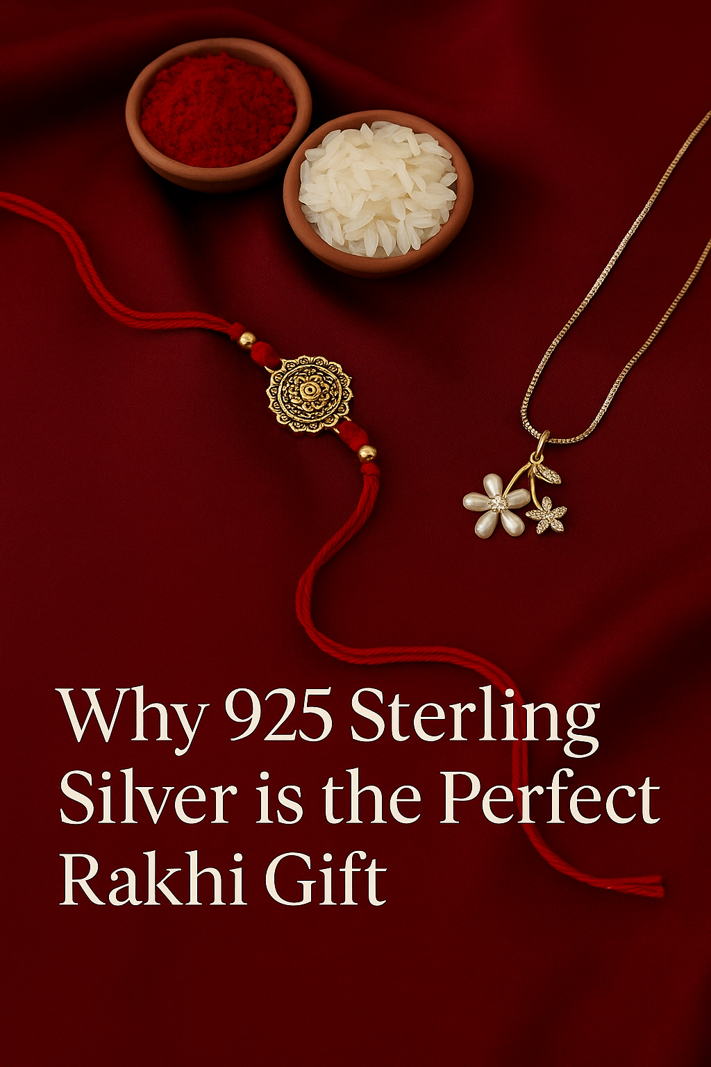 Timeless Bonds Deserve Timeless Gifts: Why 925 Silver is Perfect for Rakhi