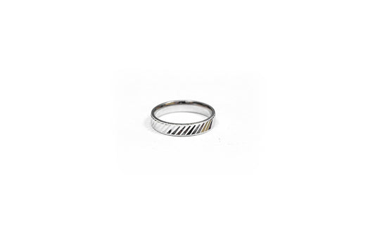 Textured Silver Ring-925 Sterling Silver-ERAYA Jewellery