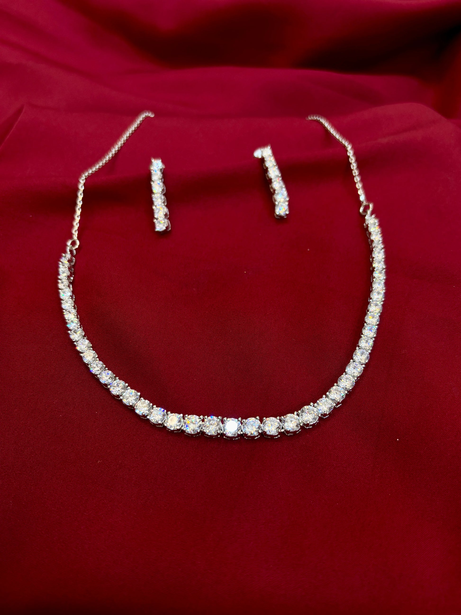 Crystal Choker Necklace - Eraya Jewellery