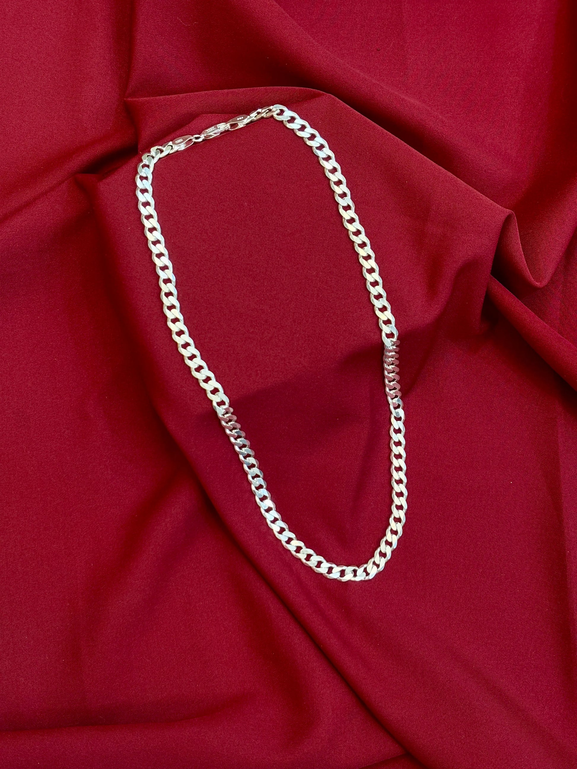 Classic Link Silver Chain-925 Sterling Silver-ERAYA Jewellery