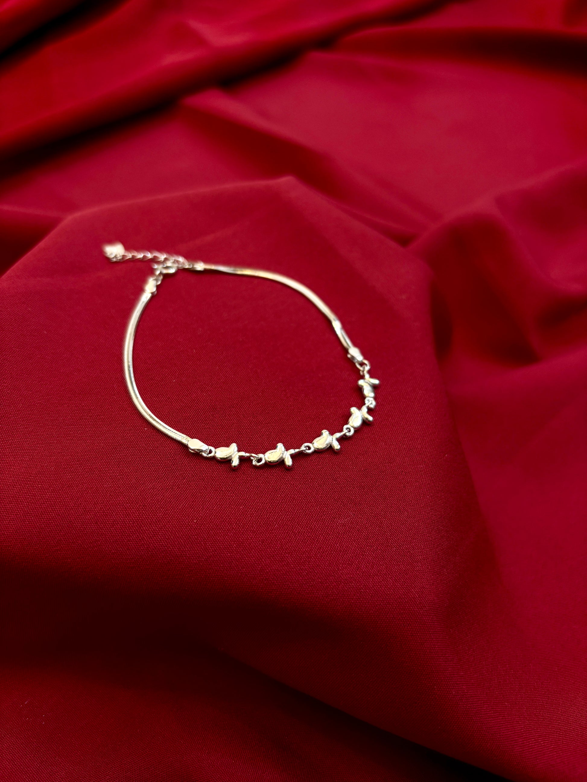 Dolphin Charm Link Bracelet - Eraya Jewellery