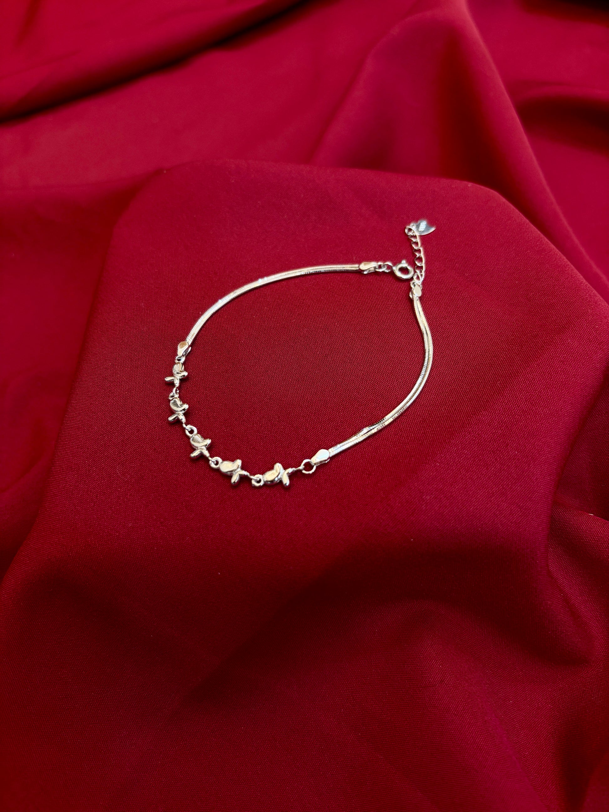 Dolphin Charm Link Bracelet - Eraya Jewellery
