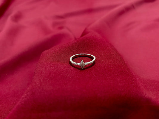 Diamond Shaped Solitaire Ring - Eraya Jewellery