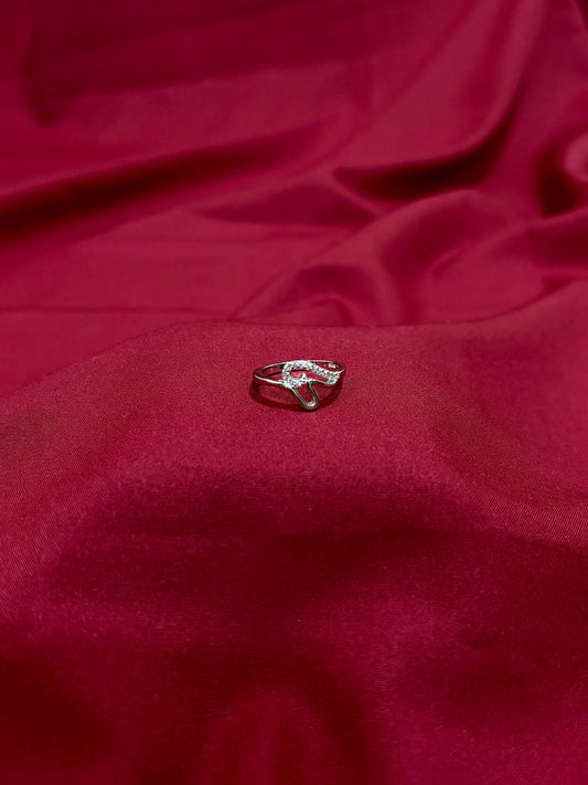 Heart Crystal Ring - Eraya Jewellery