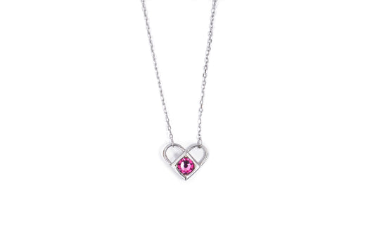 Heart Lock Silver Pendant-925 Sterling Silver-ERAYA Jewellery