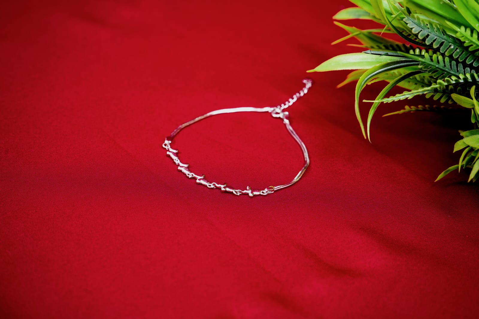 Dolphin Charm Link Bracelet-925 Sterling Silver-ERAYA Jewellery