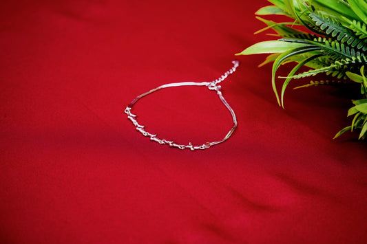Dolphin Charm Link Bracelet-925 Sterling Silver-ERAYA Jewellery